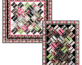 Split Decision Quilt pattern, directions, The Fabric Addict