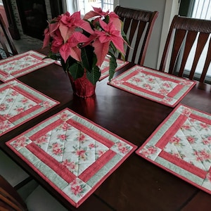 placemat pattern, 4 o'Clock, by Miss Winnie designs