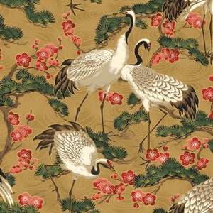 Oriental fabric by Northcott, Mandolin