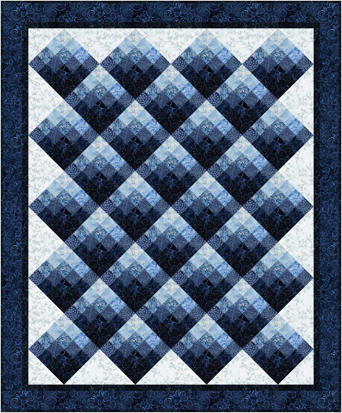 Bejeweled Quilt Pattern, Hard Copy. - Etsy