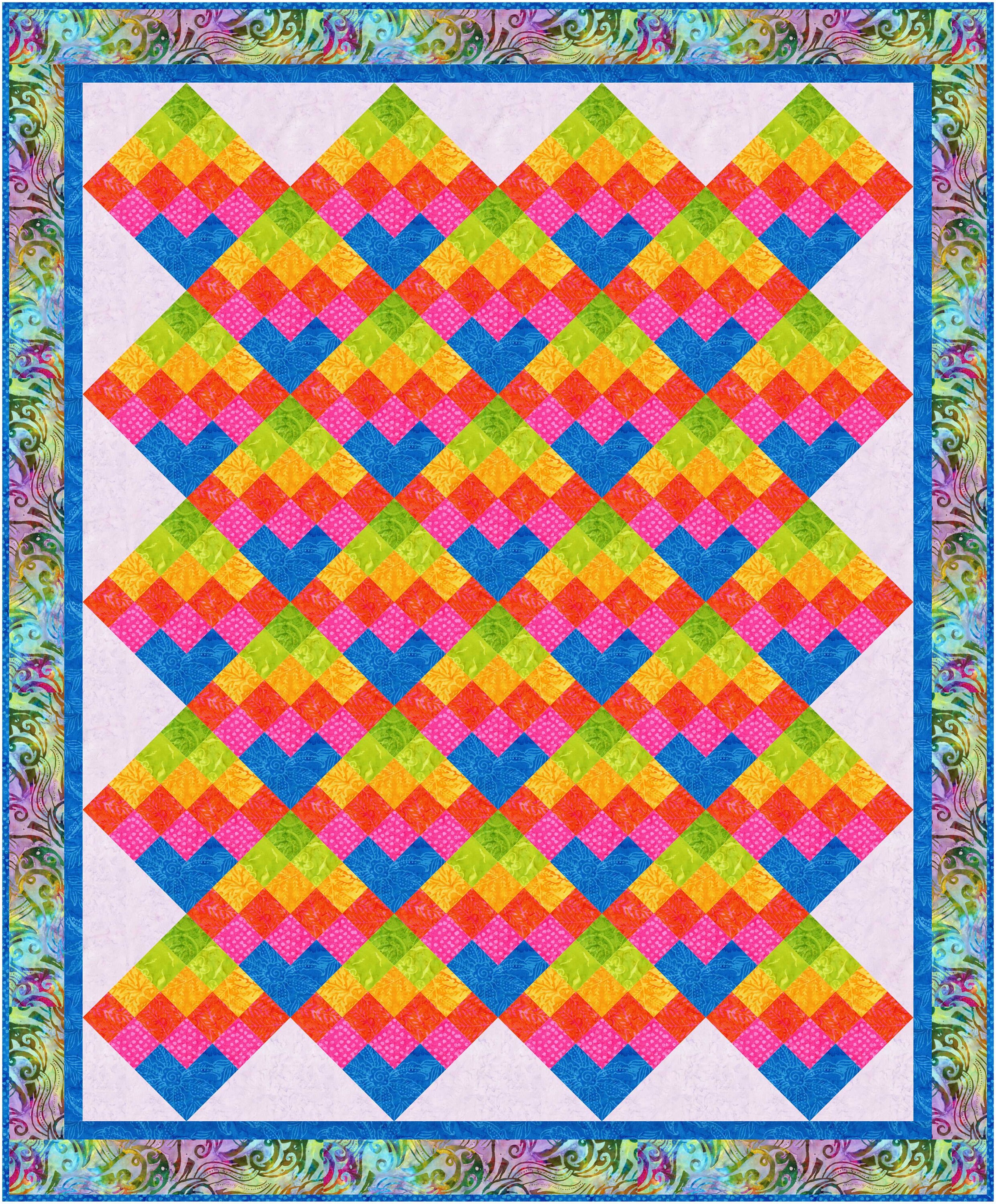 Bejeweled Quilt Pattern, Download Copy. - Etsy