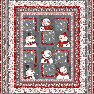 Squared and Framed quilt pattern. Hard copy.