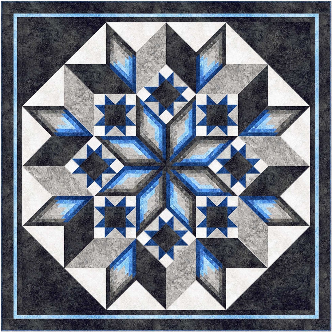 Ferris Wheel, Quilt Pattern, Queen, King, Northcott, Stonehenge