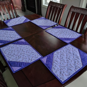 Quilted place mat pattern, Let&#39;s Do Lunch, Miss Winnie Designs