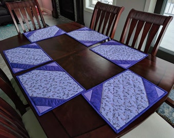 Quilted place mat pattern, Let's Do Lunch, Miss Winnie Designs