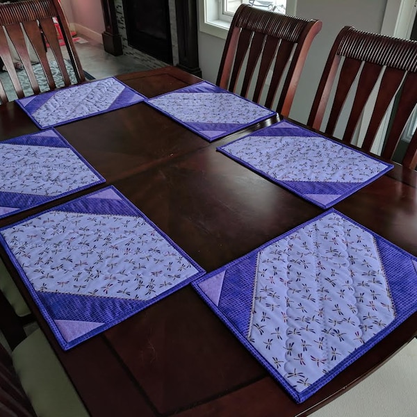 Quilted place mat pattern, Let's Do Lunch, Miss Winnie Designs