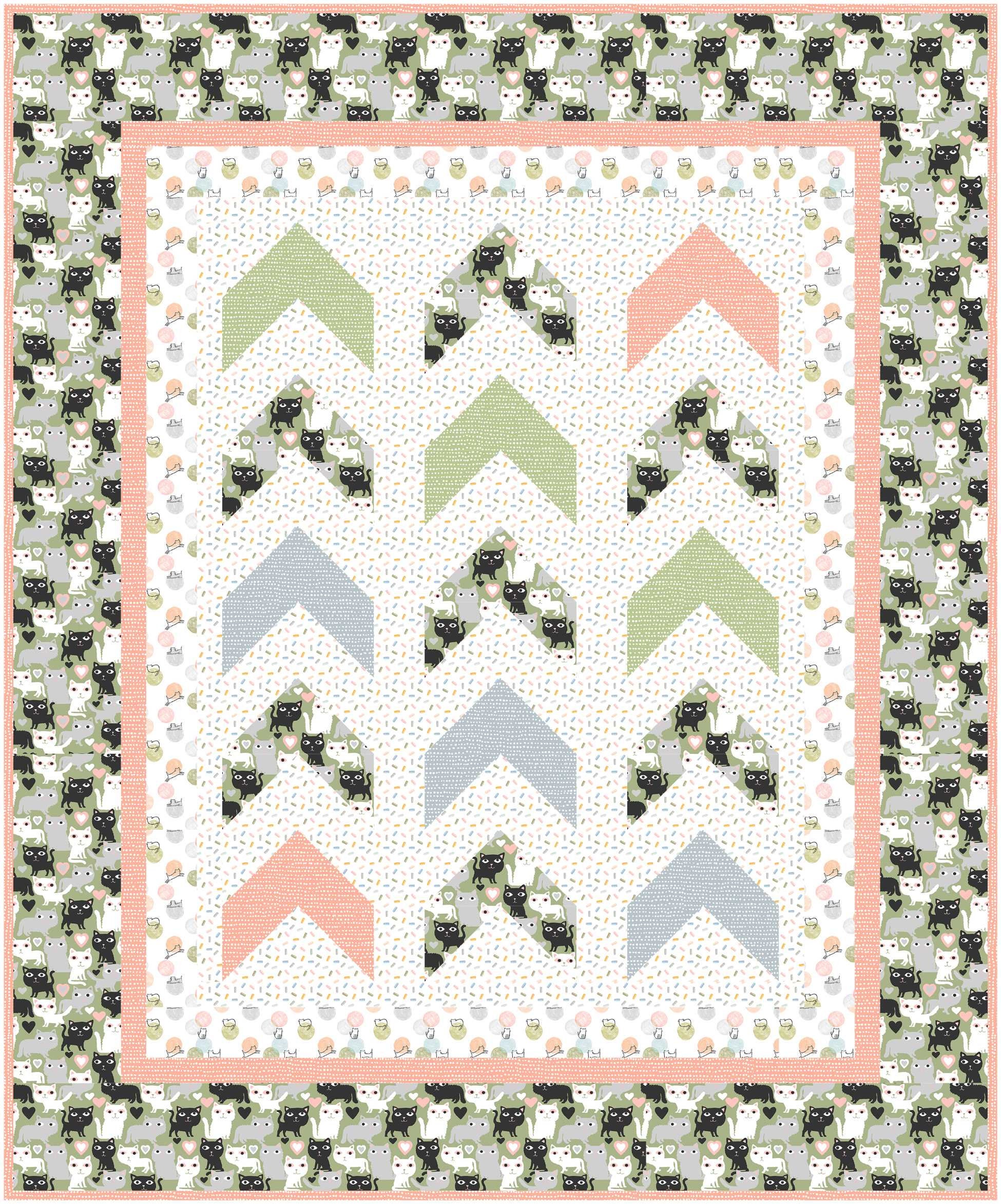 Going Forward Quilt Pattern the Fabric Addict Felicity - Etsy