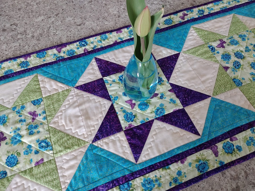 PDF Easy Stars Runner Quilted Table Runner Quilt Pattern - Etsy