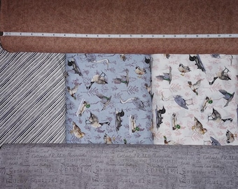 5 yards cotton fabric Shipping included Clothworks Quilt Minnesota