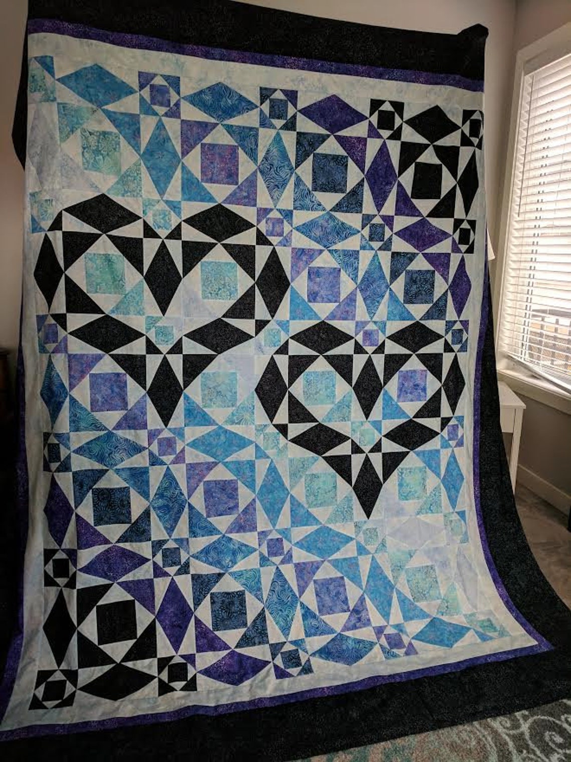 Our Hearts Will Go On Storm at Sea variation quilt pattern Etsy