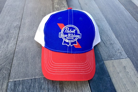 pabst blue ribbon baseball hat