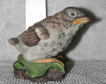 Boehm Baby Wood Thrush Porcelain Bird