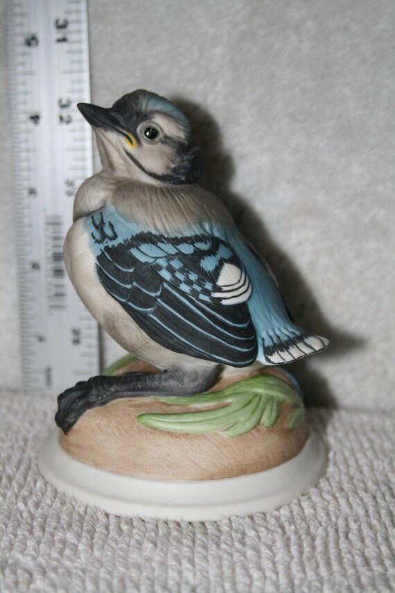 Boehm Baby Blue Jay 426 Porcelain Bird Etsy Boehm Baby Blue Jay 426 Porcelain Bird Etsy