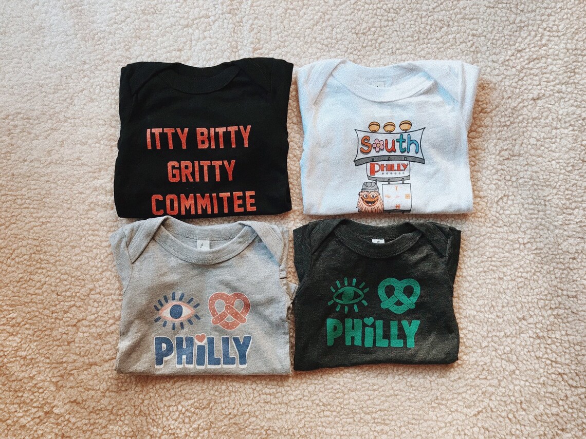 I Heart Philly Baby Onesie I Love Philadelphia Baby Onesie Etsy