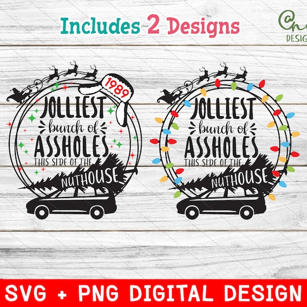 Jolliest Bunch of Assholes Svg - Etsy