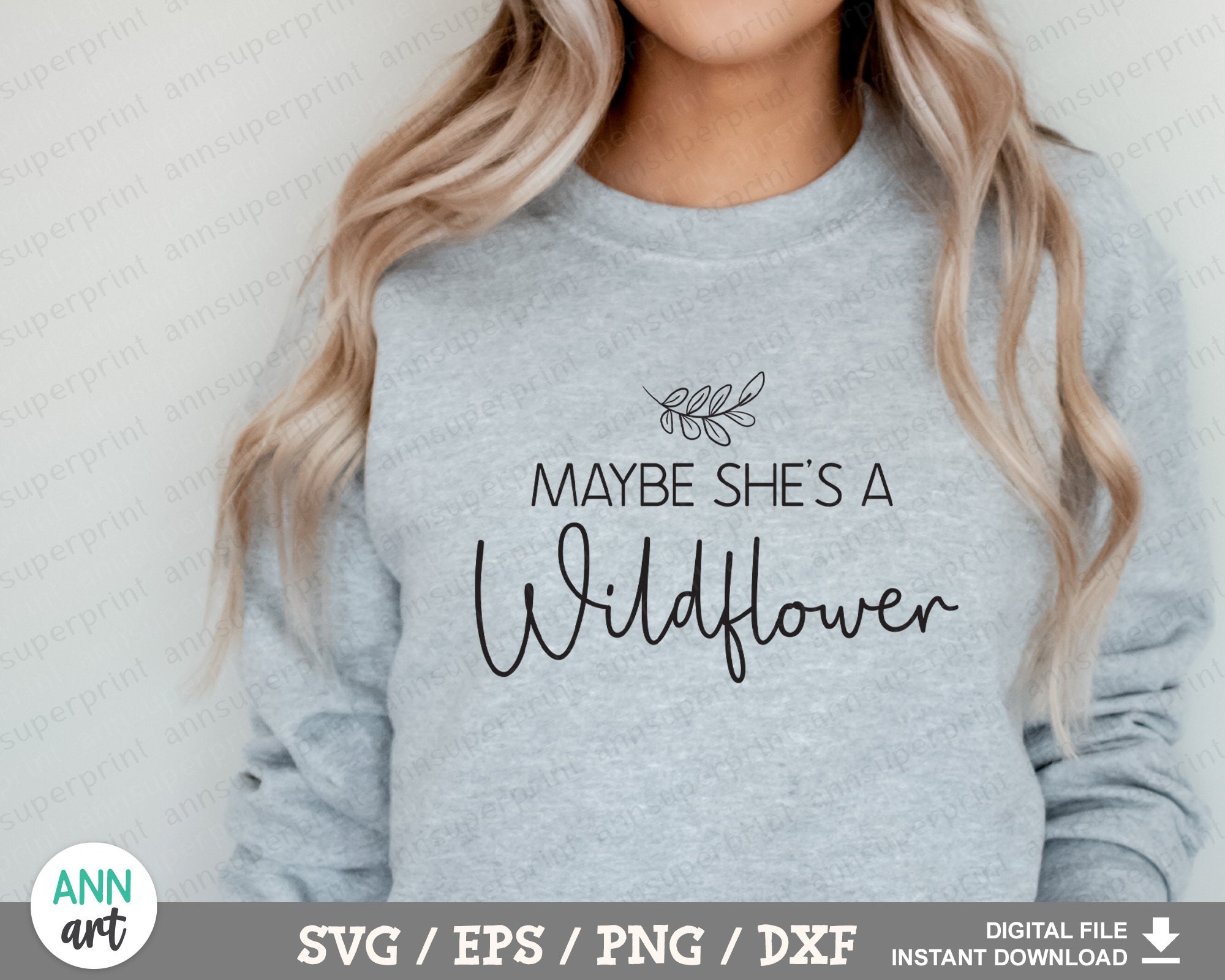 Free Free 212 Maybe She&#039;s A Wildflower Svg SVG PNG EPS DXF File