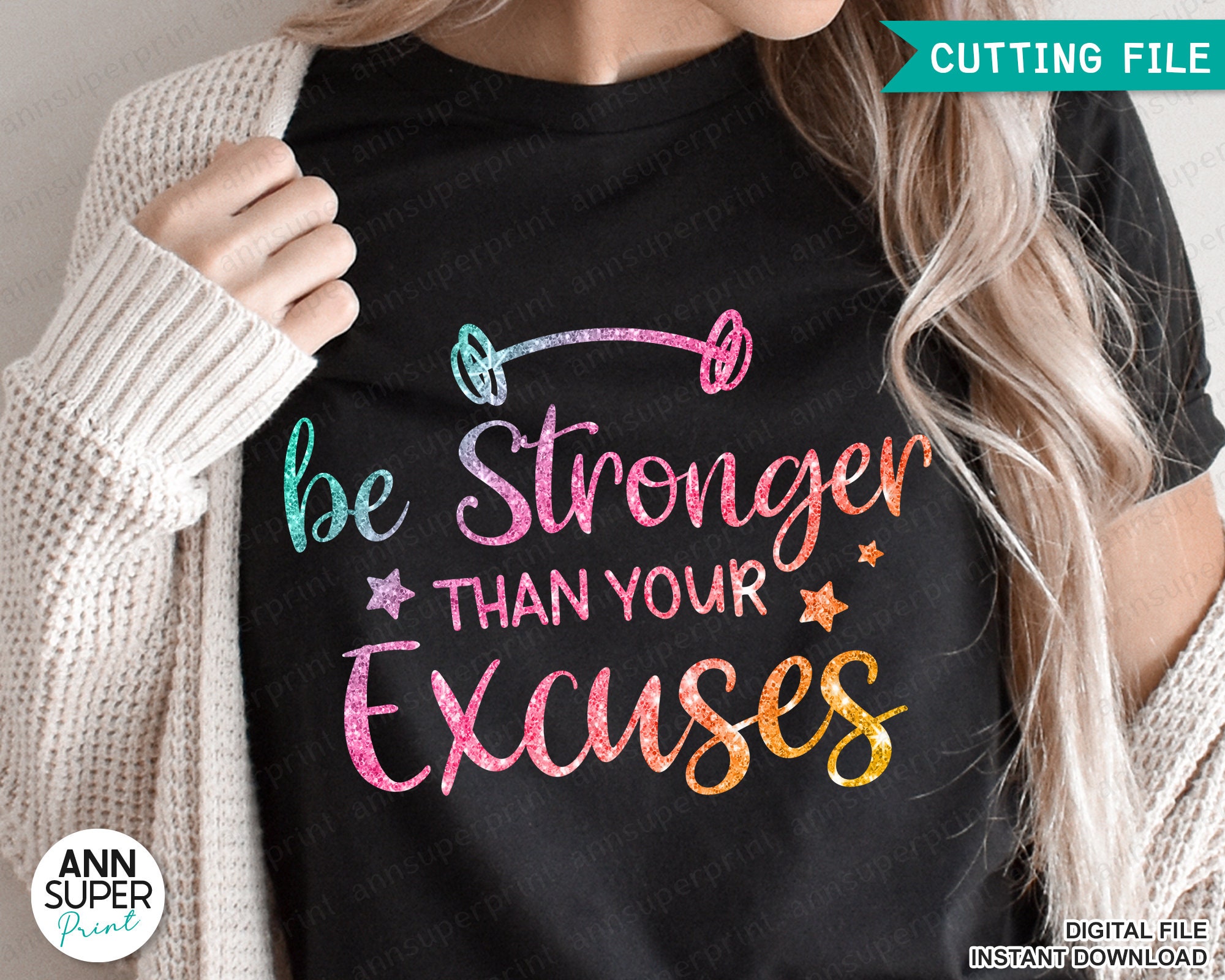 Inspirational Workout Shirts Be Stronger Than Your Excuses Motivational  Fitness Apparel Cute Gym Shirt Fit Moms Inspiration Lifting Tank Top -   Canada