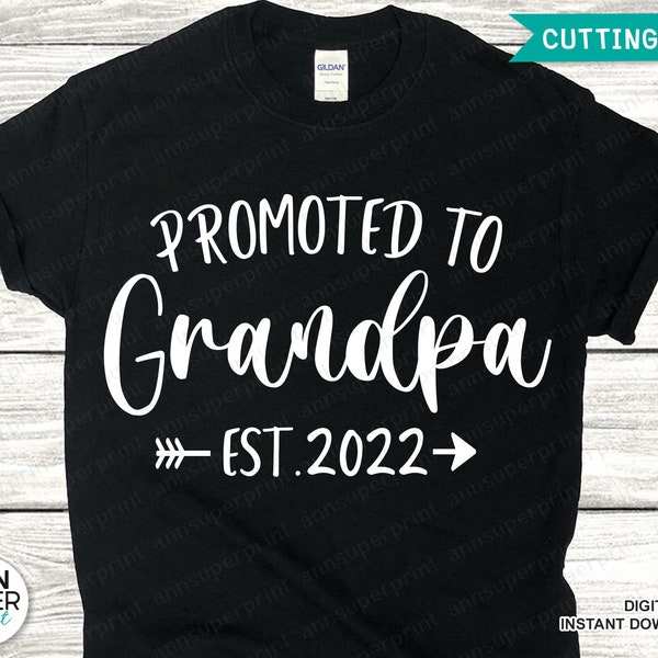 Future Grandpa 2022 Svg - Etsy