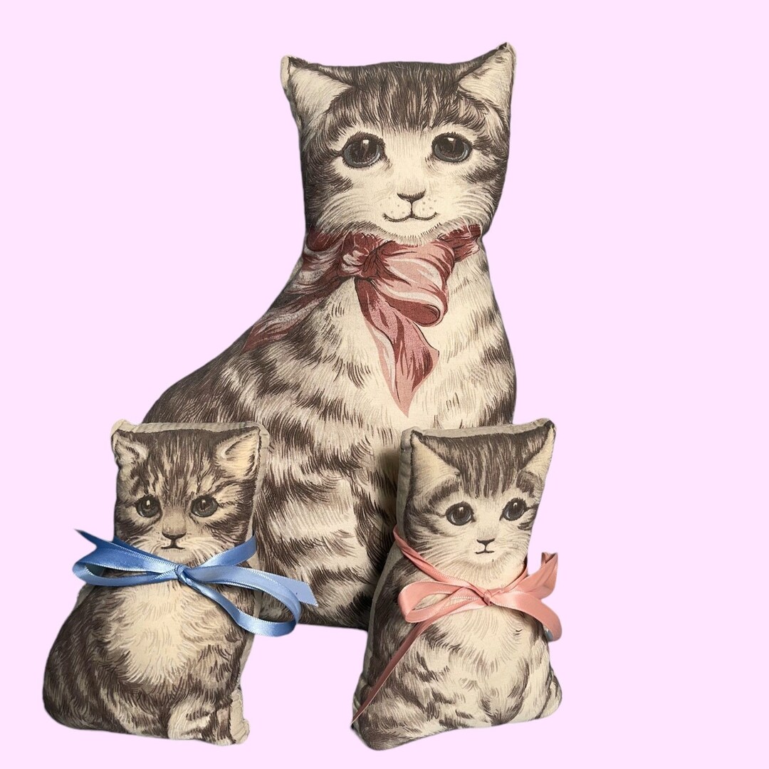 Design Works Kittens Towels (Set of 3), 17 x 30 Asciugamani per Ricamo, Policotone, Gattini