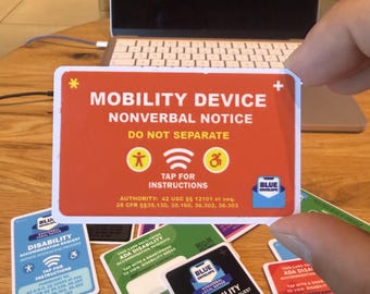 ADA Mobility Device Badge (AREL)
