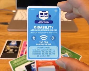 ADA Blue Envelope Badge (AREL)