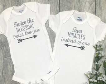 newborn twin outfits boy and girl
