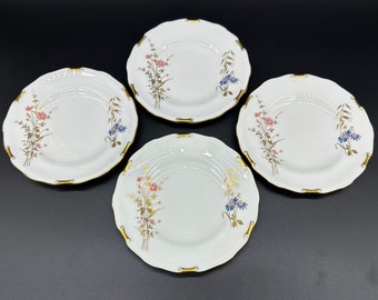 Royal Crown Derby Devonshire Bread Butter Plates(Set of 4) Bone China England