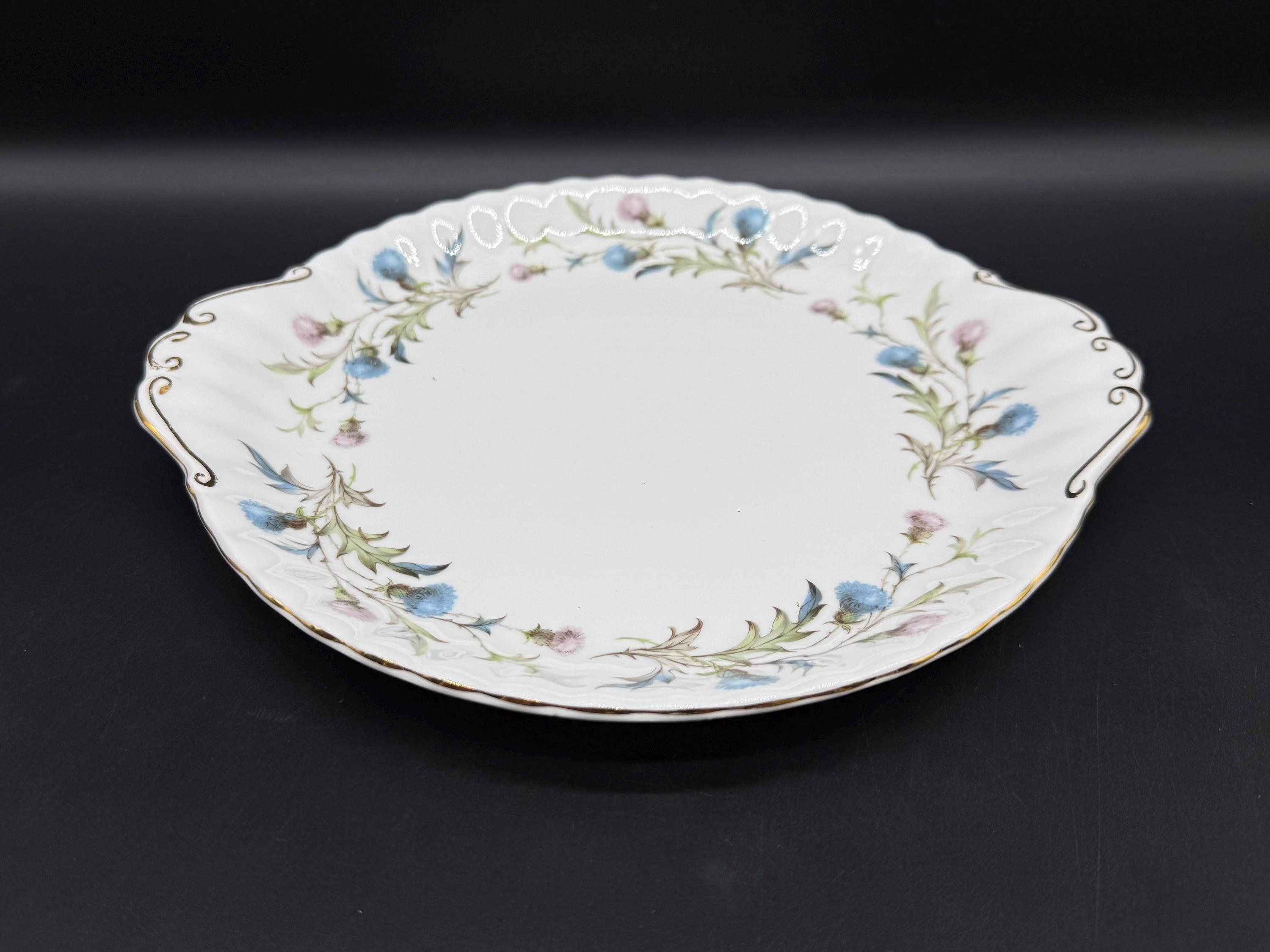 ロイヤルアルバート ブリガドーン ケーキサービングプレート ボーン