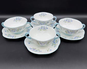 Shelley 13348 Woodland 3 Pieces Tea Trio Set Bone China England - Etsy