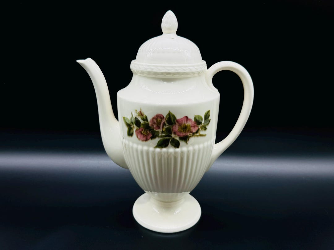 Wedgwood Briar Rose Coffee Pot Etruria Barlaston England - Etsy