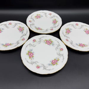 Royal Albert Tranquility Brot Butterteller (4er Set) Bone China England