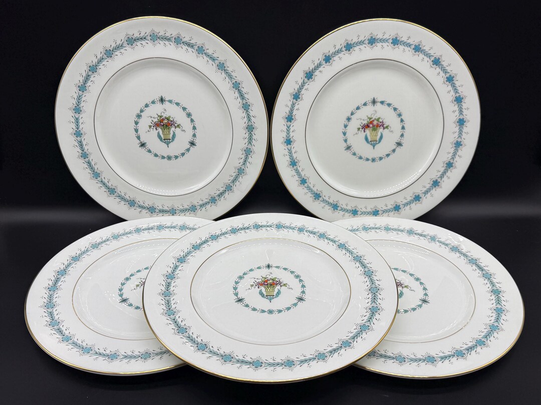 Elizabeth R Plate Coalport Queen Elizabeth Dinner Plates (set of 5) Bone China England - Etsy