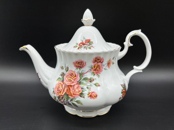 Royal Albert Centennial Rose Large 6 Cups Size Teapot Bone China