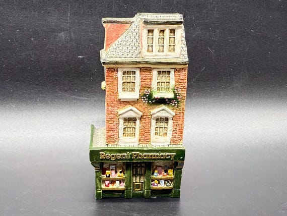 Lilliput Lane London Collection by Dominique Gault Regent Pharmacy