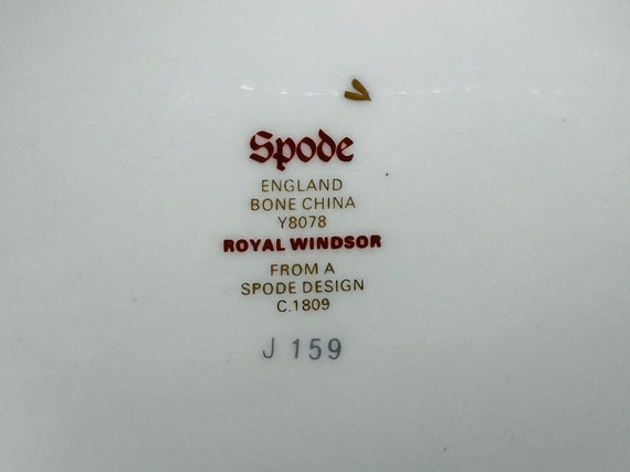Spode ヨークミンスター皿 アンティークロイヤル　イギリス 442/1122 Spode ヨークミンスター皿 アンティークロイヤル イギリス 442/1122