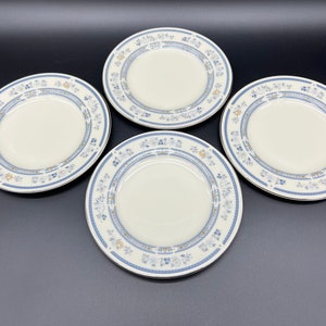 Minton Penrose Dessert Bread Butter Plates(4) Bone China England