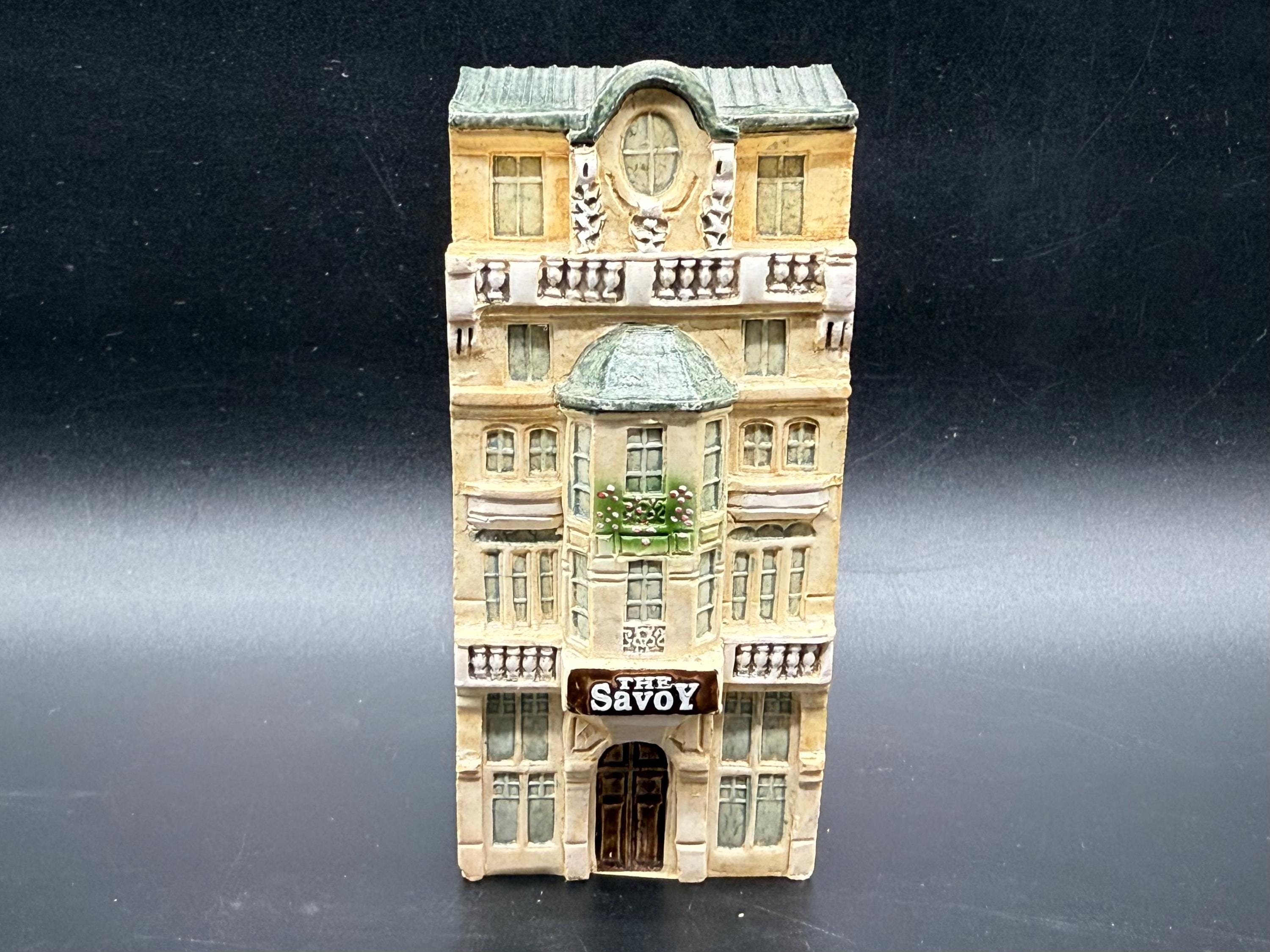 Lilliput Lane London Collection by Dominique Gault the Savoy - Etsy