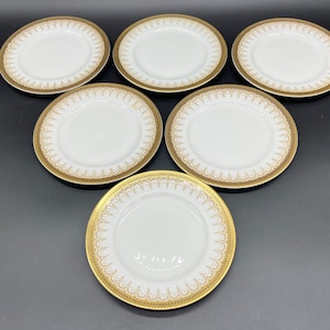 Paragon Athena Brotbutter Dessert Teller(Set von 6) Bone China England