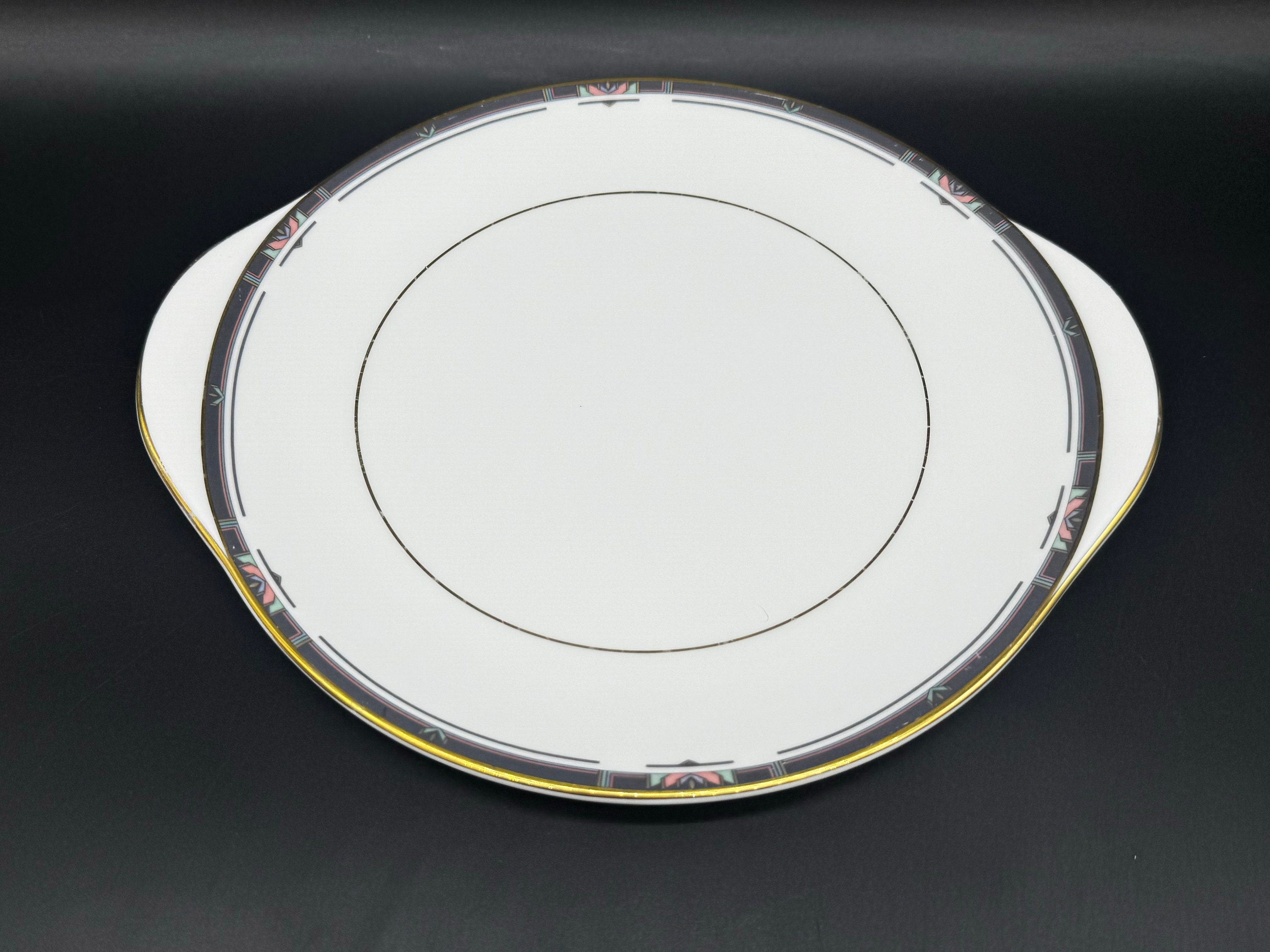 Royal Doulton Musicale Cake Plate Bone China England