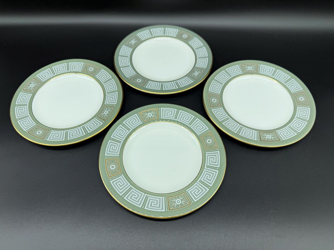 Wedgwood Stratford - Edme, Green Leaves - Small Bread & Butter Plate - 16 cm