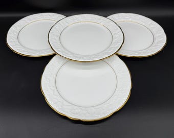 Royal Stafford Old English Oak Salad Plates(Set of 4) Bone China England