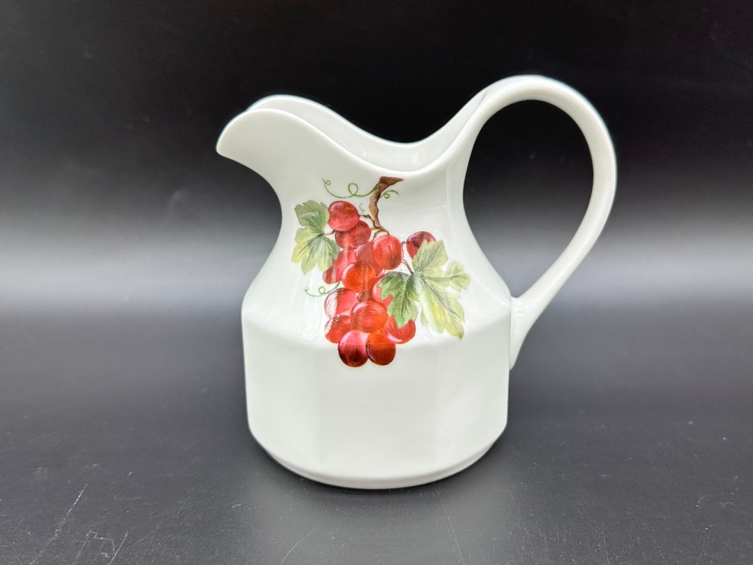 Royal Doulton Everyday Vintage Grape Creamer Pitcher Etsy
