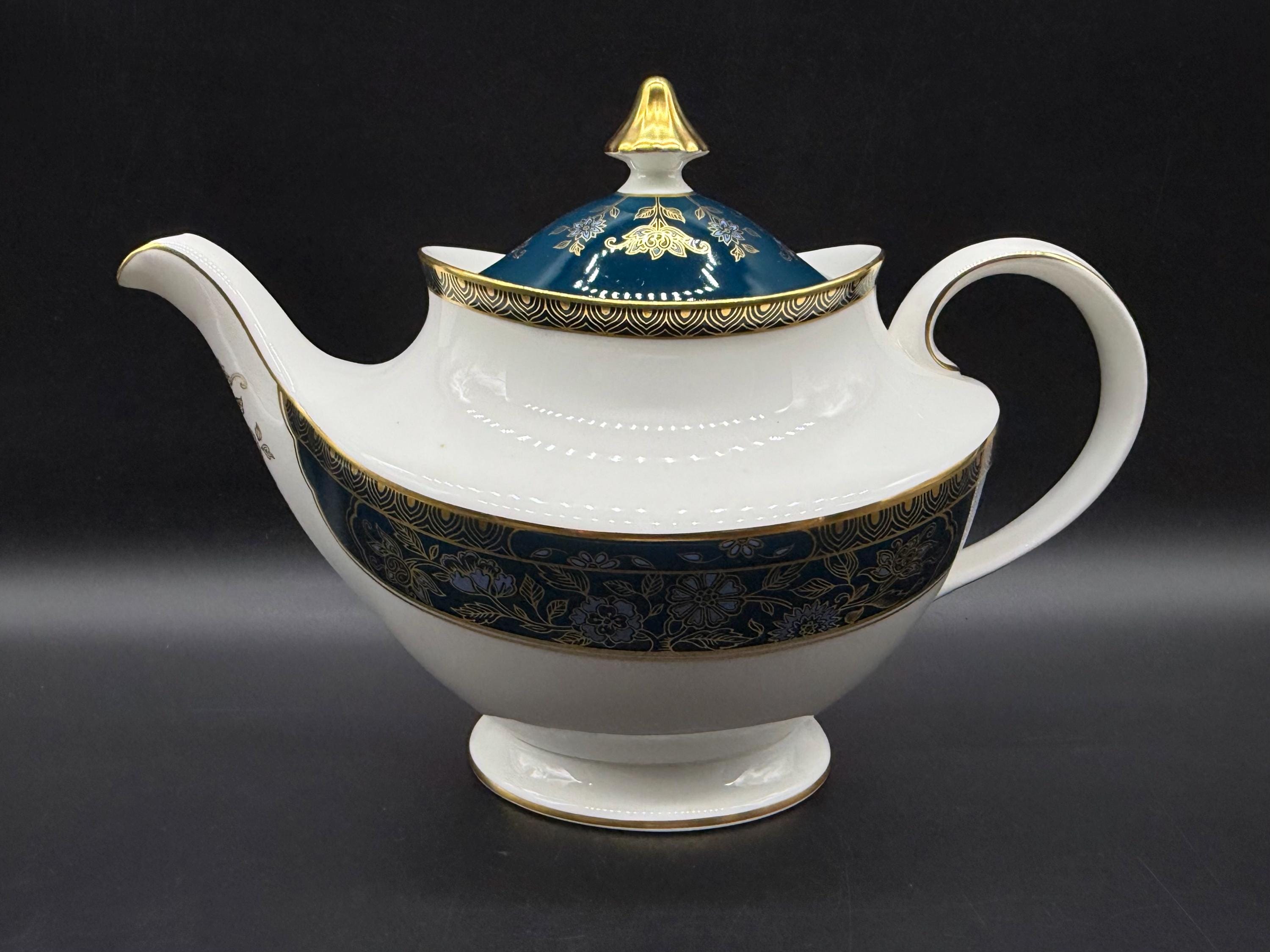 Royal Doulton Carlyle Teapot Bone China England - Etsy