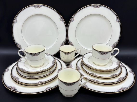 Noritake Philharmonic 5 Piece Place Setting X 4 Fine China 20