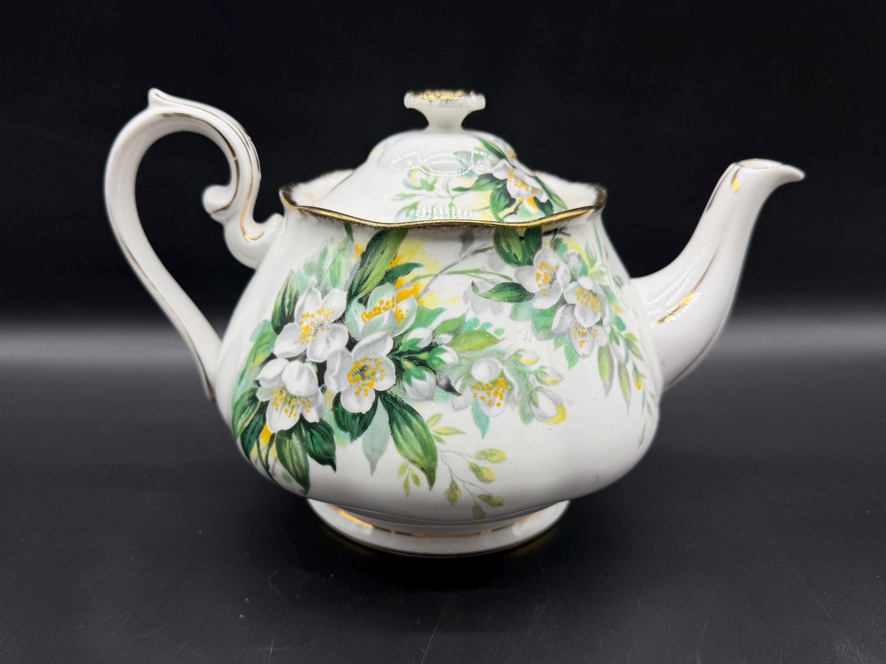 ロイヤルアルバート オレンジブロッサム ラージティーポット