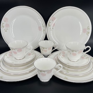 希少】ロイヤルドルトン トワイライトローズ ディナー皿 5枚セット