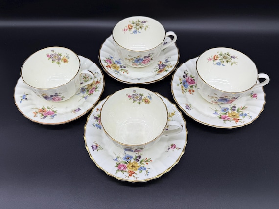 ロイヤルウースター  WORCESTER ROANOKE ５枚 Royal Worcester, Roanoke White | Replacements, Ltd.