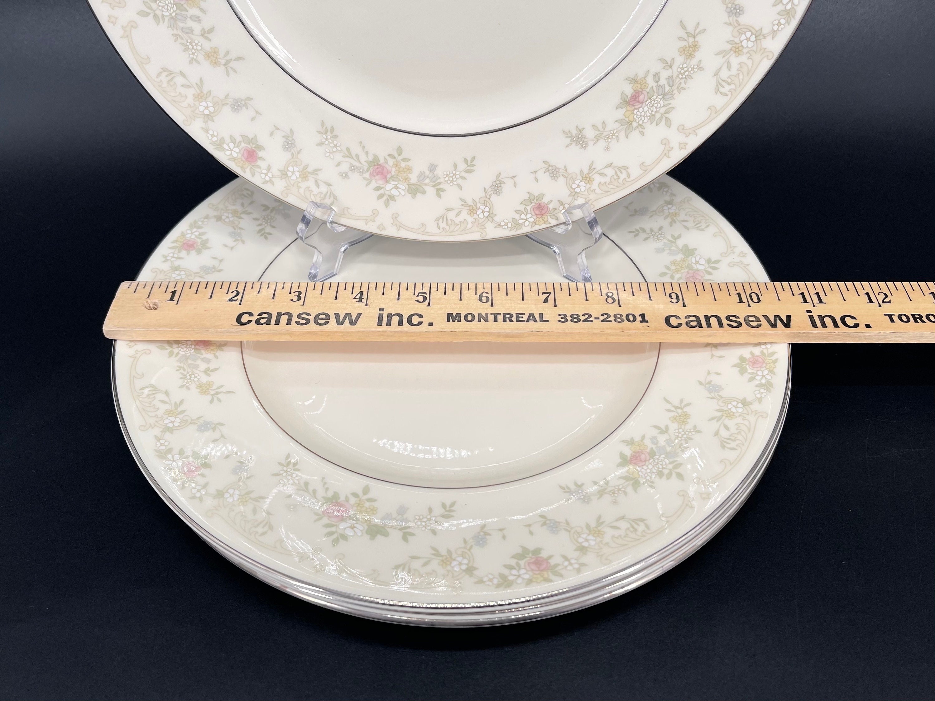 Royal Doulton The Romance Diana Dinner Plate x 4 Bone China Etsy