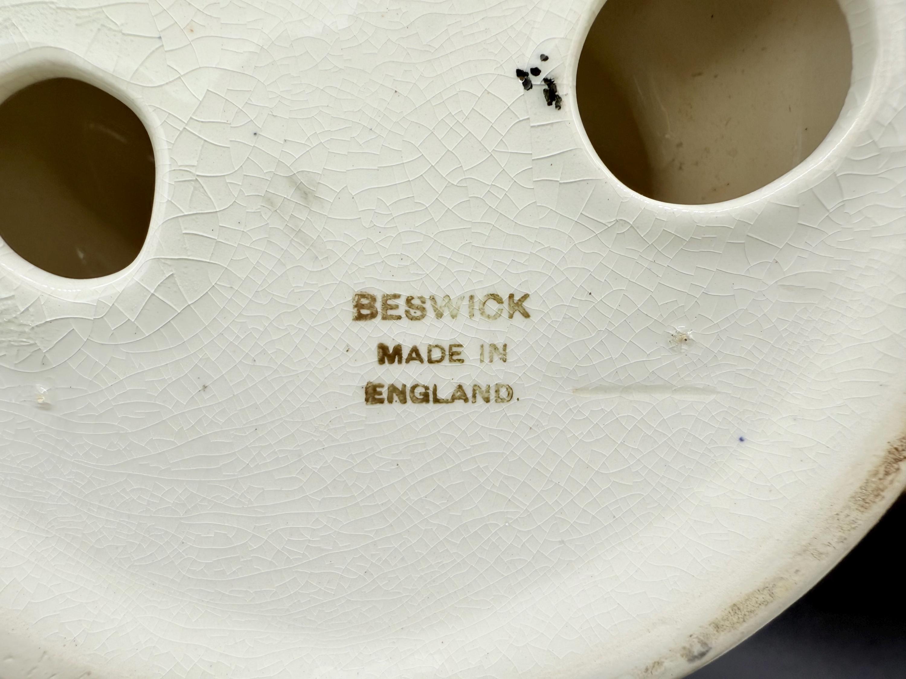 希少　ベスウィックポータリー Beswick Blue Monkey Figurine England - Etsy