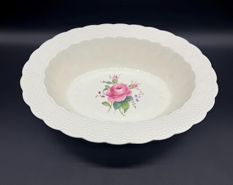Spode Billingsley Rose Platter - Vintage 13.5